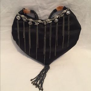 Black Seashell Purse